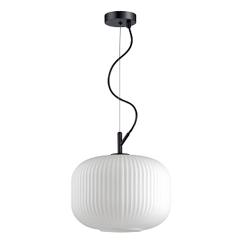 Подвес E27 60W ROOFI белый/черный D ODEON LIGHT