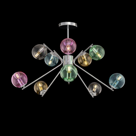 Люстра 10*E14 40Вт Хром Nancy FR5083PL-10CH Freya