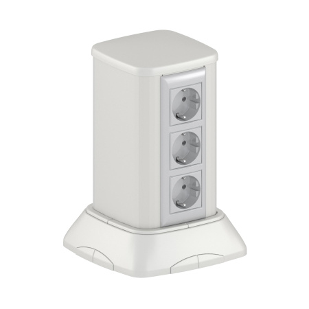 Миниколонна алюминиевая 0,25 м, цвет светло-серебристый металлик DKC