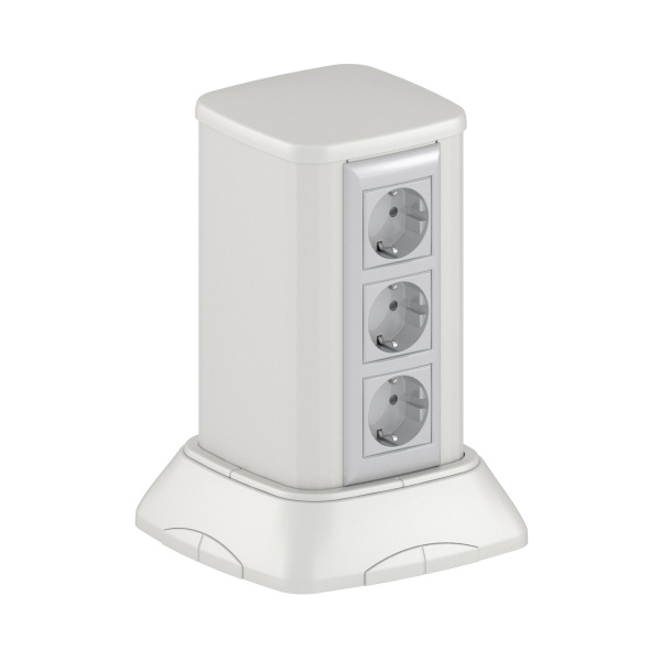 Миниколонна алюминиевая 0,25 м, цвет светло-серебристый металлик DKC