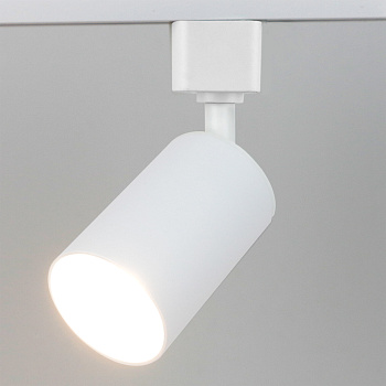 Светильник трековый 1ф. GTR-GU10-1-IP40-W белый под лампу GU10 однофазный 55*55*100 1/50 General