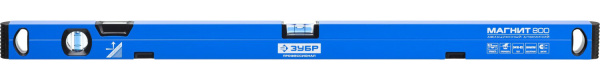 Уровень "Профессионал" "МАГНИТ" с перископом, фрезерован поверхность, 2 цельные противоудар ампулы, магнитный, 800мм ЗУБР