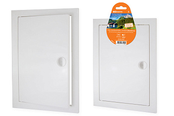 Люк ревизионный с ручкой 200х300, белый TDM