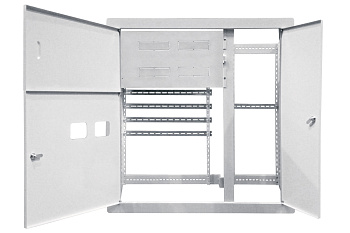 Корпус щита этажного 2 кв. модификация3 Народный (1010х950х160), ниша 920х860х140