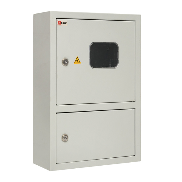 Щит учетно-распред, навесной ЩУРн-1/14 (Э) два отсека (БУР) (450х310х120) IP31 PROxima EKF Щит учетно-распред, навесной ЩУРн-1/14 (Э) два отсека (БУР) (450х310х120) IP31 PROxima EKF