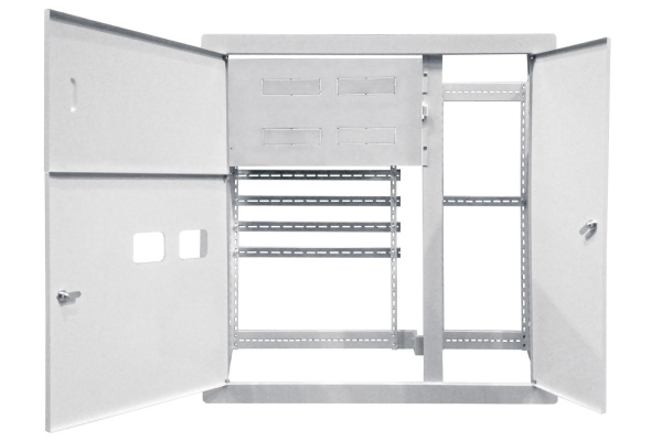 Корпус щита этажного 2 кв. модификация3 Народный (1010х950х160), ниша 920х860х140