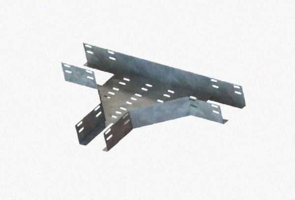 Лоток тройниковый перфорированный ОТ 200х65 УХЛ1, оцинкованный лист S1,0