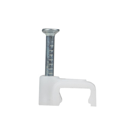 Скоба крепежная квадратная (плоская) (6мм) (50шт) PROxima EKF