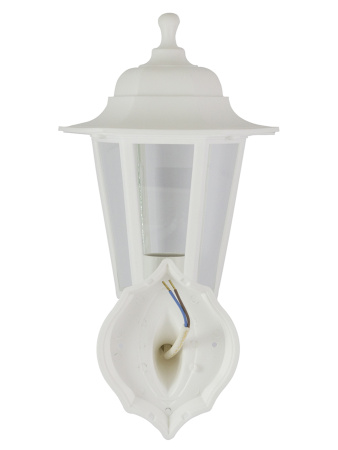 Светильник садово-парковый НБУ 06-60-001 шестигранник, настенный, пластик, белый TDM