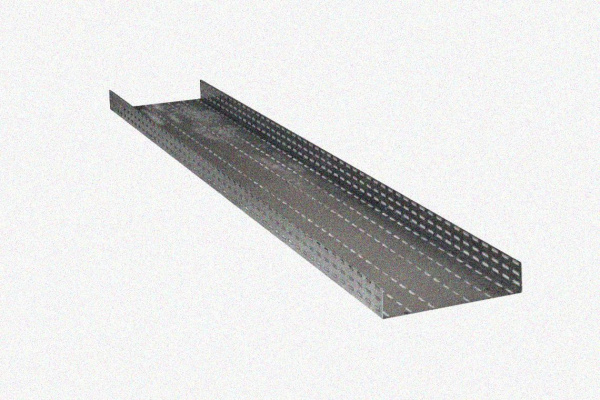 Лоток глухой ЛМГ 400х65х2000 УХЛ2,5, оцинкованный лист S1,5