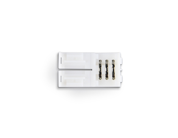 Соединитель прямой для светодиодной ленты 5050 12/24V (3 конт.) GS6151 (10шт) Ambrella Light