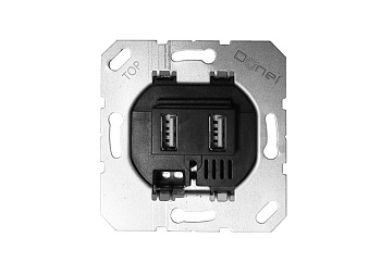 Donel USB зарядное устройство, 3.1A тип A, черный