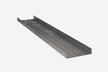 Лоток глухой ЛМГ 65х65х2000 УХЛ1, оцинкованный лист S1,5