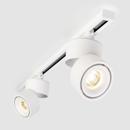 Трековый светодиодный светильник для однофазного шинопровода 15Вт 4200К белый IP20 Klips (a040437) Elektrostandard