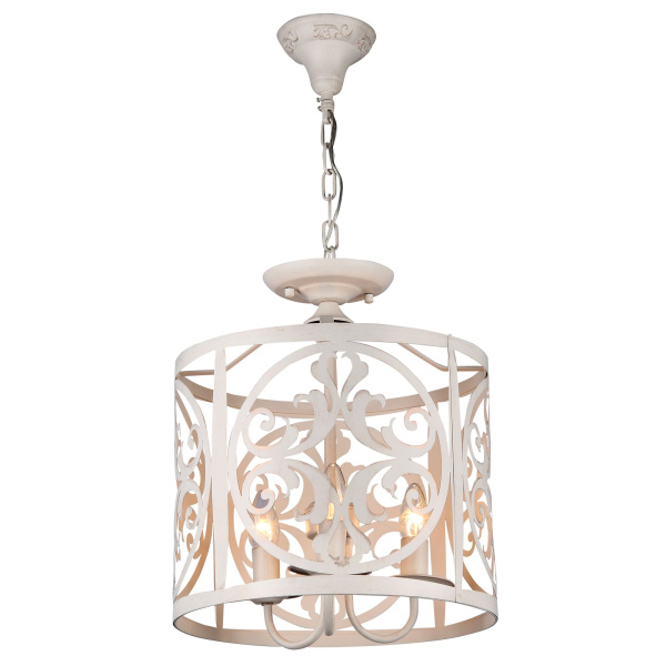 Подвесной светильник 3*E14 60Вт Кремовый IP20 Rustika H899-03-W Maytoni