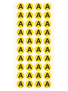 Символ "A" d=20мм TDM