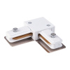 Коннектор угловой для однофазного шинопровода белый IP20 (a039596) Elektrostandard