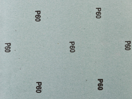Лист шлифовальный "СТАНДАРТ" на бумажной основе, водостойкий 230х280мм, Р60, 5шт ЗУБР