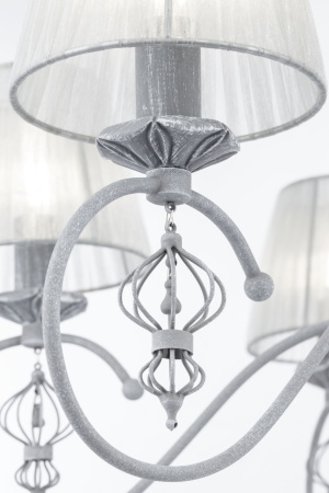Люстра 6*E14 40Вт Серый IP20 Monsoon ARM154-06-S Maytoni