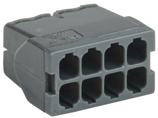 Строительно-монтажная клемма СМК 772-248 компактная с пастой IEK