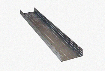 Лоток перфорированный ЛМ 400х100х2000 УХЛ1, оцинкованный лист S1,5