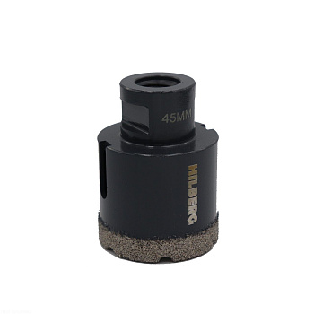 Коронка алмазная 45 мм Super Hard M14 HH645 Hilberg