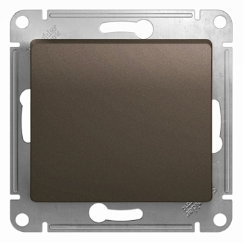СНЯТ GLOSSA  Механизм выключателя СУ 1 кл. 10А шоколад IP20 Schneider Electric