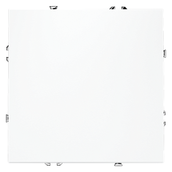 Проходной переключатель встраиваемый Voltum S70 одноклавишный 10А, (белый матовый)