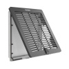 Вентиляционная решетка с фильтром RF 325x325 мм, IP54, RAL9005 DKC