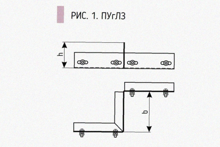 Соединитель-переходник замковый ПУгПЗ 100х50 УТ1,5, оцинкованный лист, S1,0