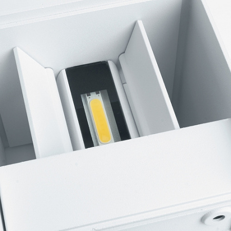 Светильник уличный светодиодный, 2х3W, 450Lm, 3000K, DH012, белый Feron