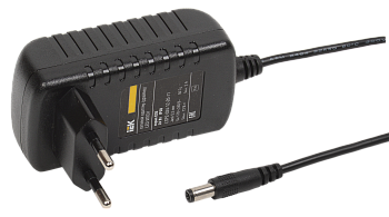 Драйвер LED ИПСН-ECO 24Вт 12В адаптер-Jack5,5 IP20 IEK