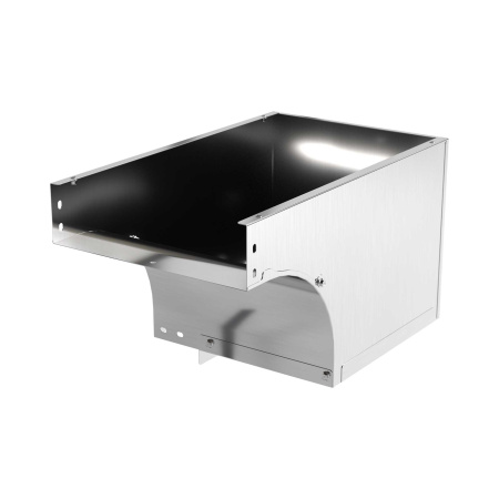 Угол CDSS 90 вертикальный внешний переходник левосторонний осн.200 H50, нержавеющая сталь AISI 304, в комплекте с крепежнымиэлементами и соединительны