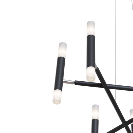 Подвесной светильник 12*G9 25Вт Черный IP20 Vigo MOD031PL-12B Technical