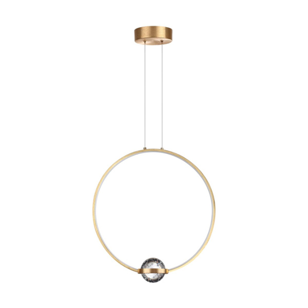 Подвесной св-к IP20 LED 18W 1370Лм 4000K GOTA брашированное золото/металл ODEON LIGHT