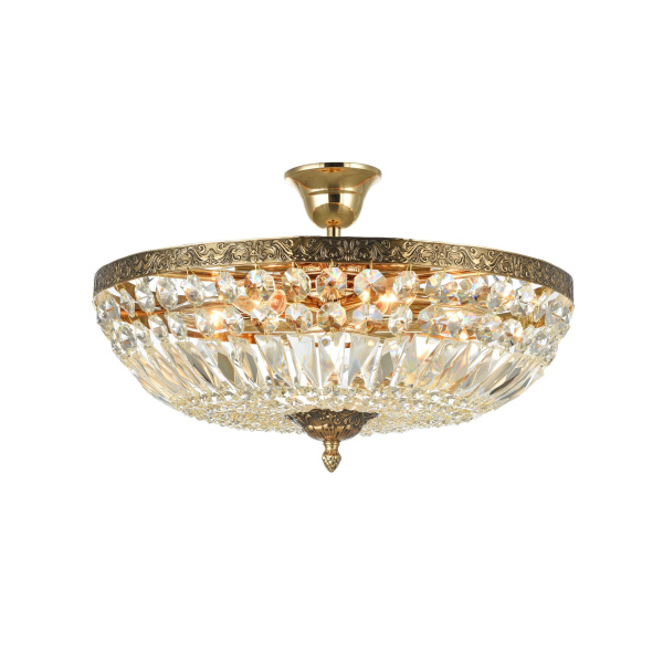 Люстра 6*E14 60Вт Золото Антик IP22 Tiara DIA500-CL-40-06-G Maytoni