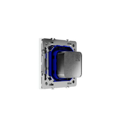 Розетка телевизионная встраиваемая Voltum S70 оконечная TV+SAT, (белый матовый)