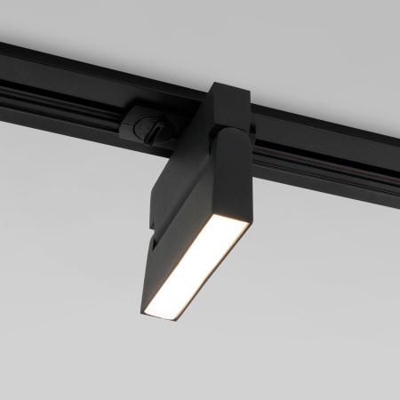 Трековый светильник для однофазного шинопровода 10Вт 4200К черный IP20 Arda (a057435) Elektrostandard