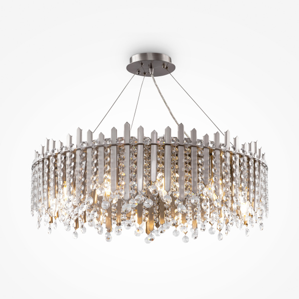 Подвесной светильник 12*E14 40Вт Никель IP20 Rocio MOD036PL-12N Maytoni