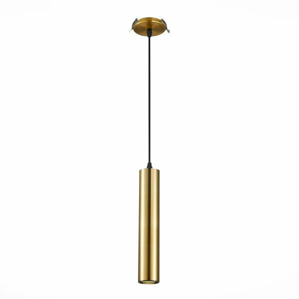 Встраиваемый подвесной светильник Золотистый GU10 1*50Вт IP20 D54xH290 220В Без ламп ST151.308.01 ST LUCE