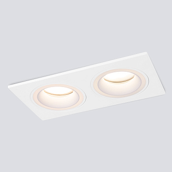 Встраиваемый точечный светильник 1091/2 MR16 15Вт белый Elektrostandard