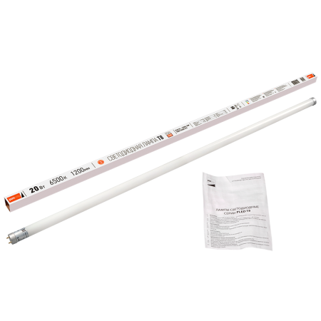 Лампа светодиодная LED Т8 1200 20 Вт G13 6500К JazzWay