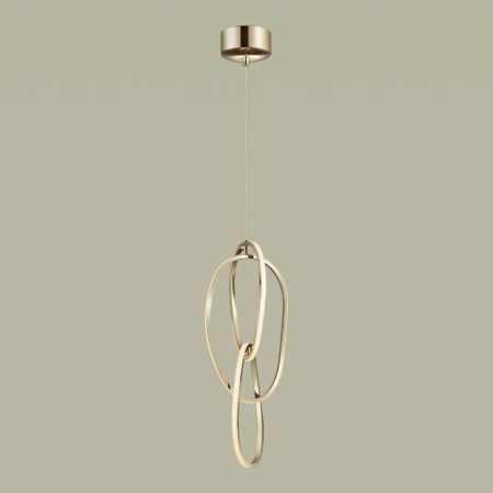 Подвес LED 32W 4000K 4875/32L SPACE золотой/акрил ODEON LIGHT