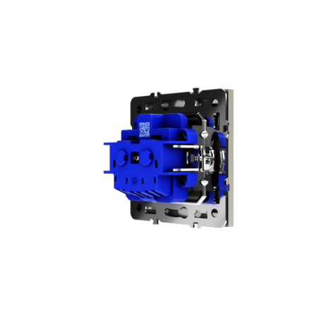 Розетка встраиваемая Voltum S70 с заземлением и защитными шторками, 16А, (шелк)