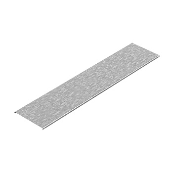 Крышка к лотку 400х11х3000 под заземление, толщ. 1,5 мм, гор. цинк Ostec