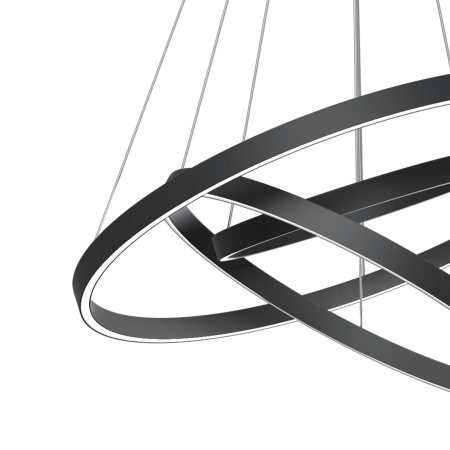 Подвесной светильник 115Вт 4000K Черный IP20 Rim MOD058PL-L100B4K Technical