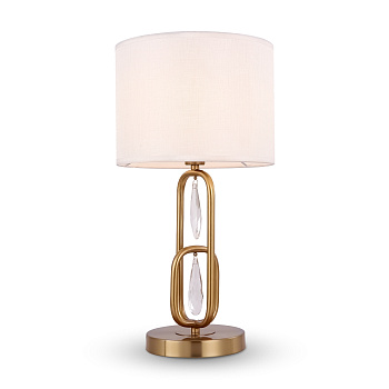 Настольный светильник 1*E14 40Вт Латунь IP20 Riverside FR1007TL-01BS Freya