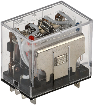 Реле промежуточное РЭК77/4(LY4) с индикацией 10А 230В АC IEK