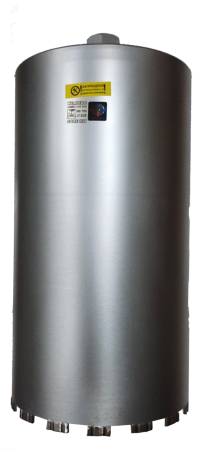 Коронка алмазная 225*450 Laser 1 1/4 UNC HD724 Hilberg