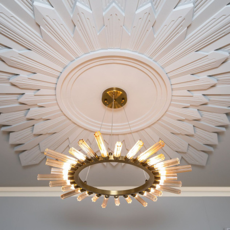 Подвесной светильник 27*G4 3Вт золотая бронза IP20 Sole (557 золотая бронза) Bogate's